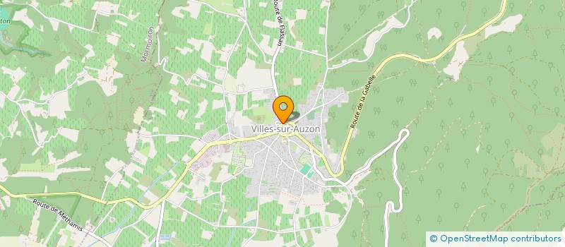 localisation de l'entreprise MONSIEUR PHILIPPE SAINT CLAIR SPROUL-BOLTON  VILLES-SUR-AUZON