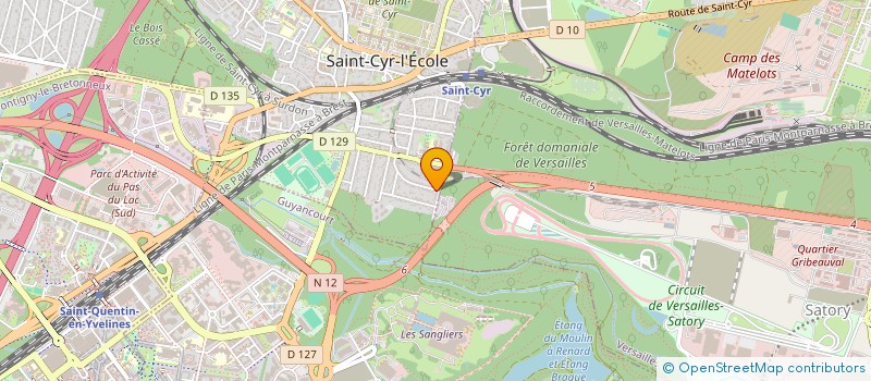 localisation de l'entreprise MONSIEUR PHILIPPE SALANSON  SAINT-CYR-L'ECOLE