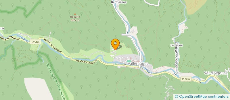 localisation de l'entreprise MONSIEUR PHILIPPE SALAUN  VAL-D'AIGOUAL