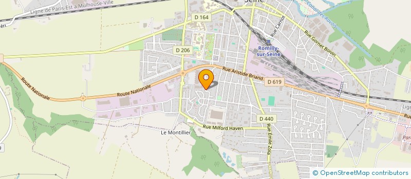 localisation de l'entreprise MONSIEUR PHILIPPE SALGADO à ROMILLY-SUR-SEINE