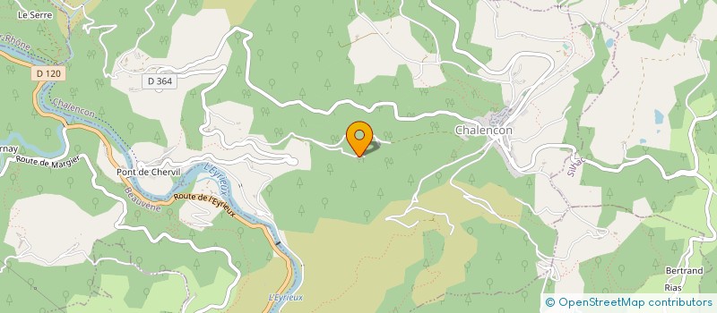 localisation de l'entreprise MONSIEUR PHILIPPE SALLES  GUILHERAND-GRANGES