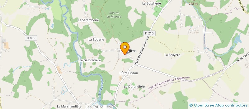 localisation de l'entreprise MONSIEUR PHILIPPE SALLIOT à SAINTE-HONORINE-LA-GUILLAUME