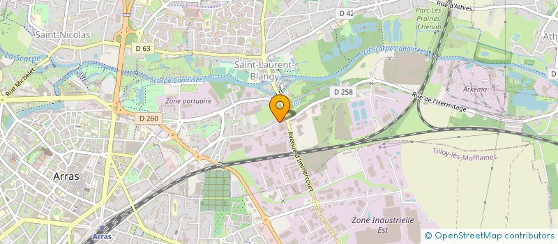 localisation de l'entreprise MONSIEUR PHILIPPE SALOME  ANZIN-SAINT-AUBIN