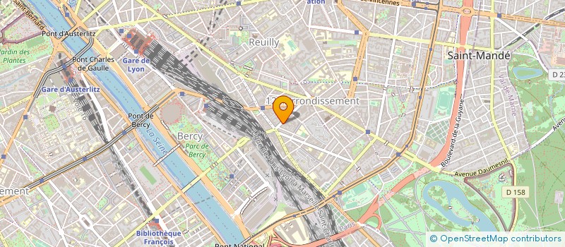 localisation de l'entreprise MONSIEUR PHILIPPE SALOMON  PARIS