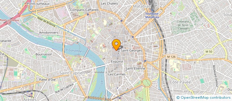 localisation de l'entreprise MONSIEUR PHILIPPE SALVADOR  TOULOUSE