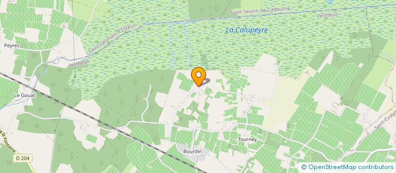 localisation de l'entreprise MONSIEUR PHILIPPE SAMBARREY  VERTHEUIL