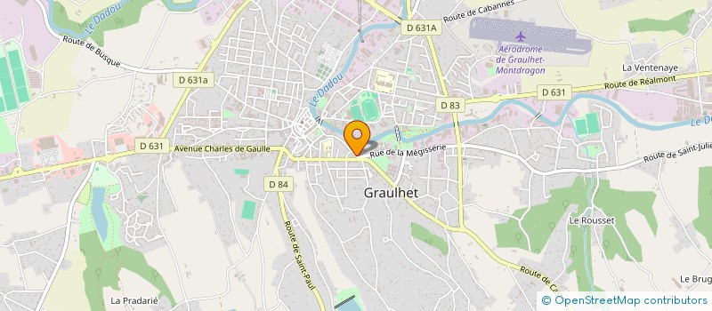 localisation de l'entreprise MONSIEUR PHILIPPE SANCAN à GRAULHET