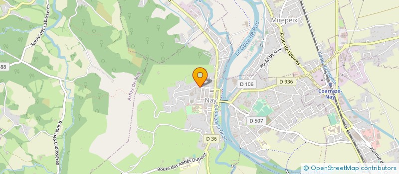 localisation de l'entreprise MONSIEUR PHILIPPE SANCHES CARVALHO  NAY