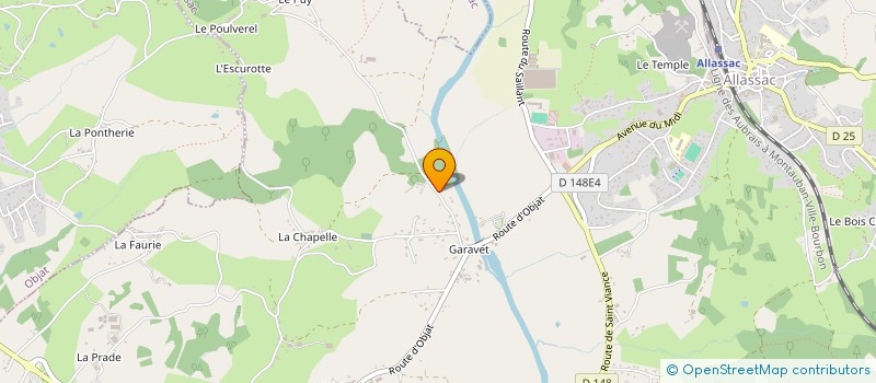 localisation de l'entreprise MONSIEUR PHILIPPE SANCHEZ  SAINT-VIANCE