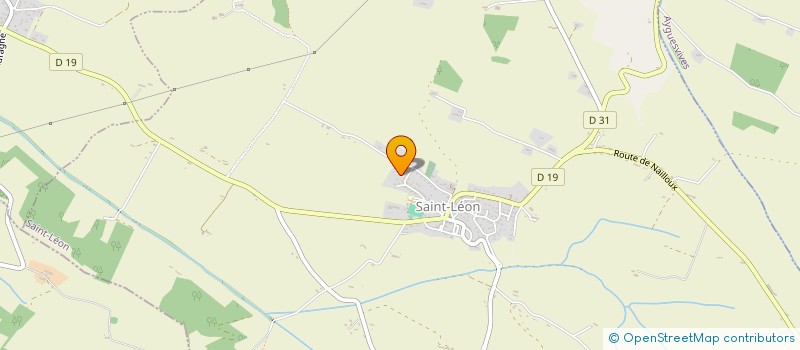 localisation de l'entreprise MONSIEUR PHILIPPE SANCHEZ  SAINT-LEON