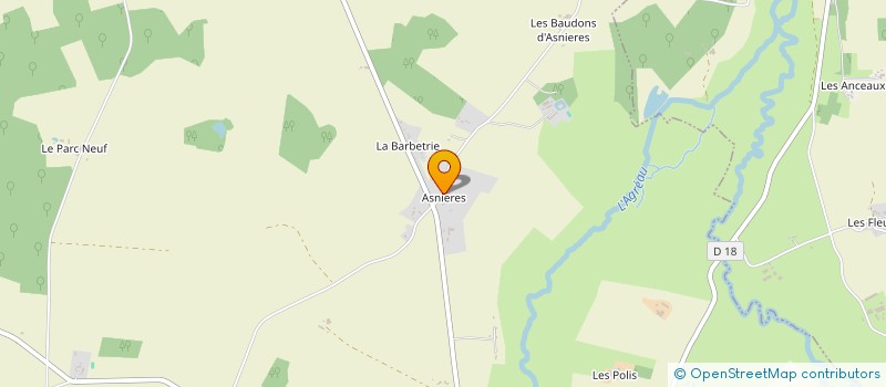 localisation de l'entreprise MONSIEUR PHILIPPE SANDERET DE VALONNE à CHAMPIGNELLES