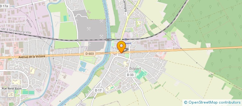 localisation de l'entreprise MONSIEUR PHILIPPE SANHADJI  TRILPORT