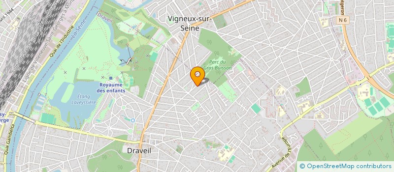 localisation de l'entreprise MONSIEUR PHILIPPE SANTE à DRAVEIL