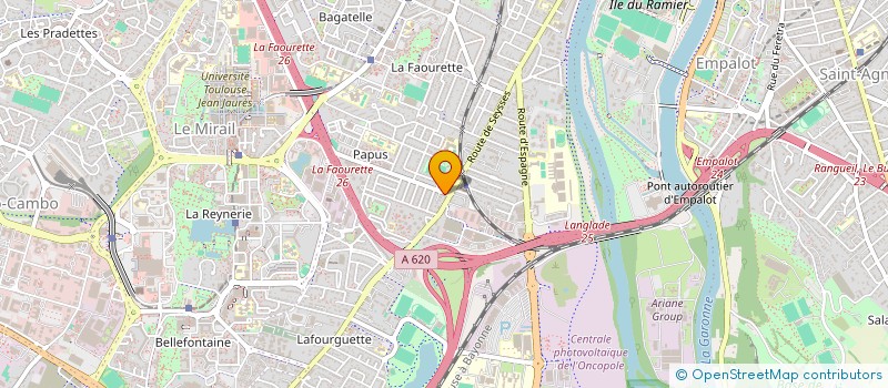 localisation de l'entreprise MONSIEUR PHILIPPE SANTOS  TOULOUSE
