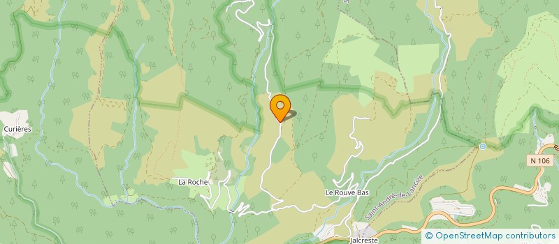 localisation de l'entreprise MONSIEUR PHILIPPE SANZ  SAINT-ANDRE-DE-LANCIZE