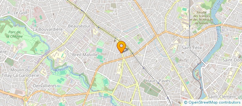 localisation de l'entreprise MONSIEUR PHILIPPE SARAZIN à NANTES