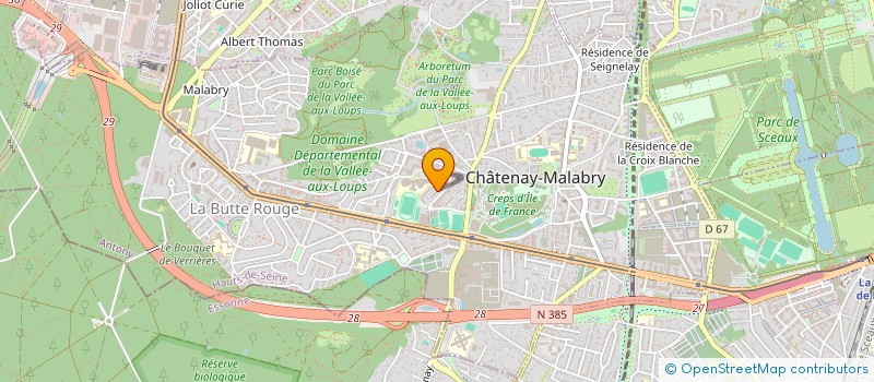 localisation de l'entreprise MONSIEUR PHILIPPE SARDI  CHATENAY-MALABRY