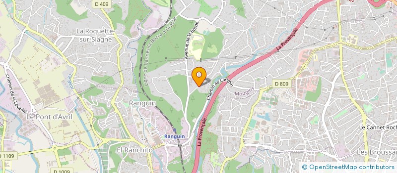 localisation de l'entreprise MONSIEUR PHILIPPE SARGIOTTO  MOUGINS