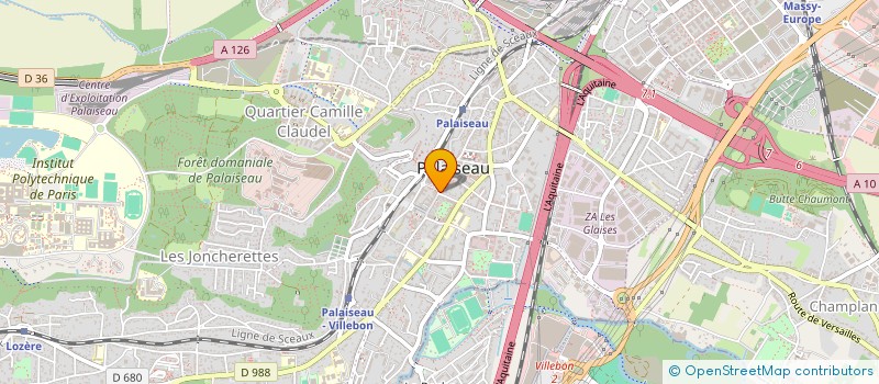 localisation de l'entreprise MONSIEUR PHILIPPE SARRAZIN à PALAISEAU