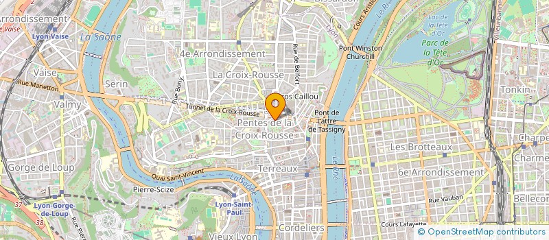 localisation de l'entreprise MONSIEUR PHILIPPE SARRON à LYON