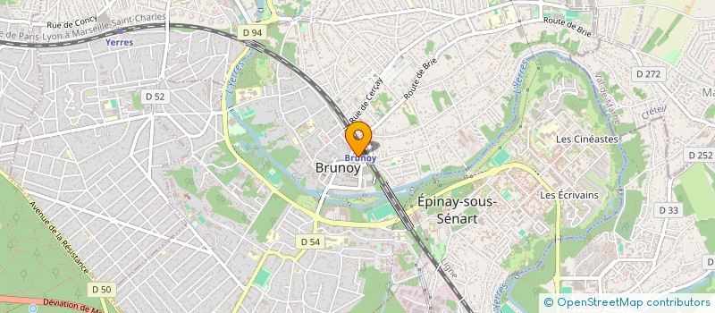 localisation de l'entreprise MONSIEUR PHILIPPE SASSON à BRUNOY