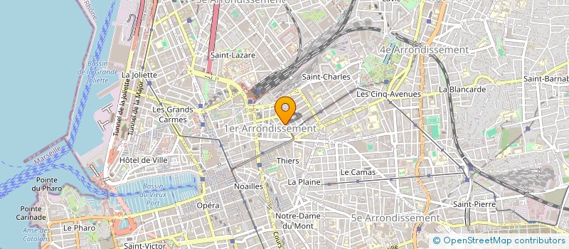 localisation de l'entreprise MONSIEUR PHILIPPE SAUNIER à MARSEILLE