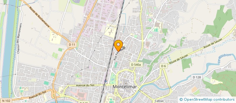 localisation de l'entreprise MONSIEUR PHILIPPE SAUVAN-MAGNET à MONTELIMAR