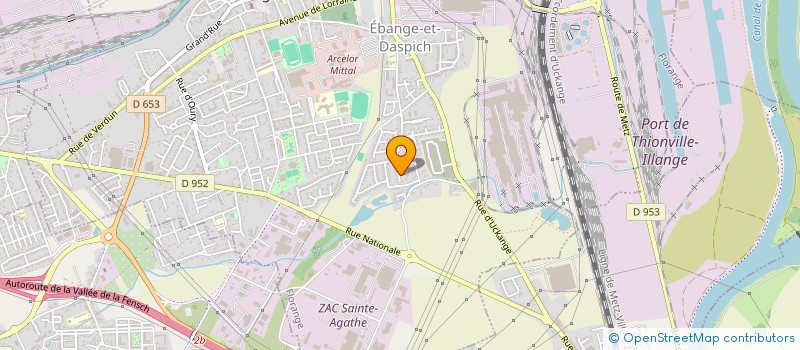 localisation de l'entreprise MONSIEUR PHILIPPE SAVARY  FLORANGE