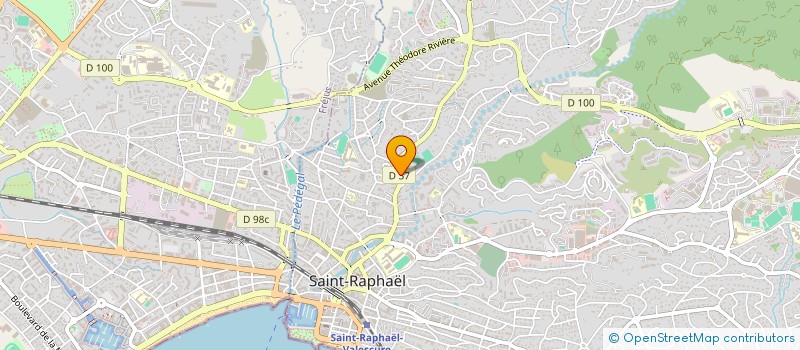 localisation de l'entreprise MONSIEUR PHILIPPE SAVIO à SAINT-RAPHAEL