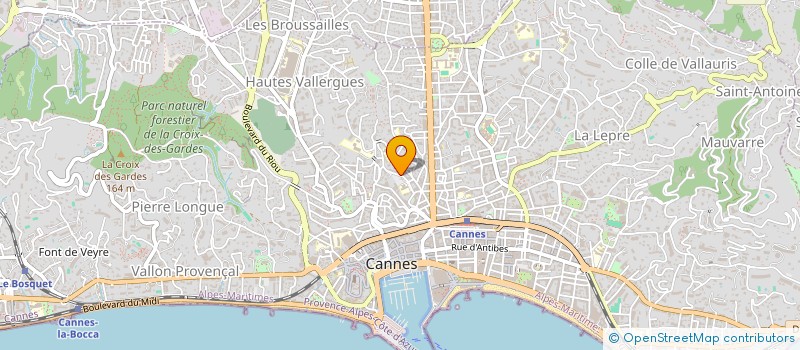 localisation de l'entreprise MONSIEUR PHILIPPE SAVOYE à CANNES