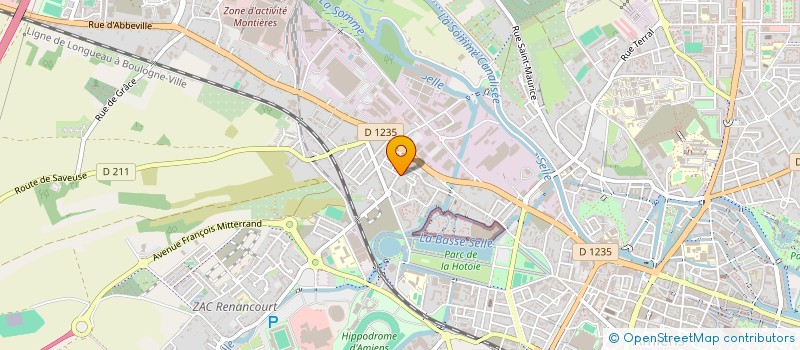 localisation de l'entreprise MONSIEUR PHILIPPE SCELLIER  AMIENS