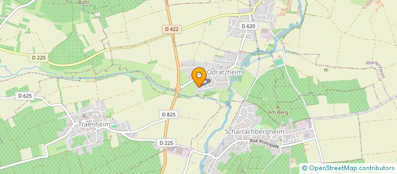 localisation de l'entreprise MONSIEUR PHILIPPE SCHAHL  ODRATZHEIM