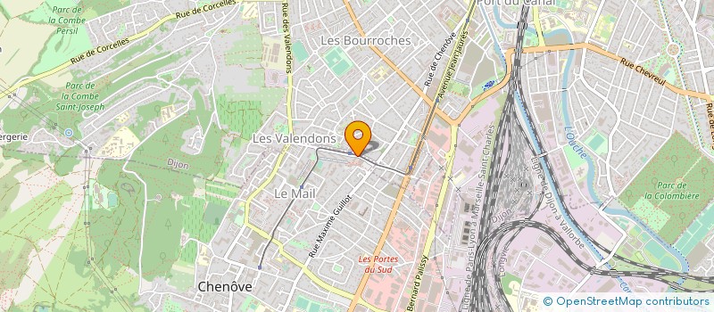 localisation de l'entreprise MONSIEUR PHILIPPE SCHANG  CHENOVE