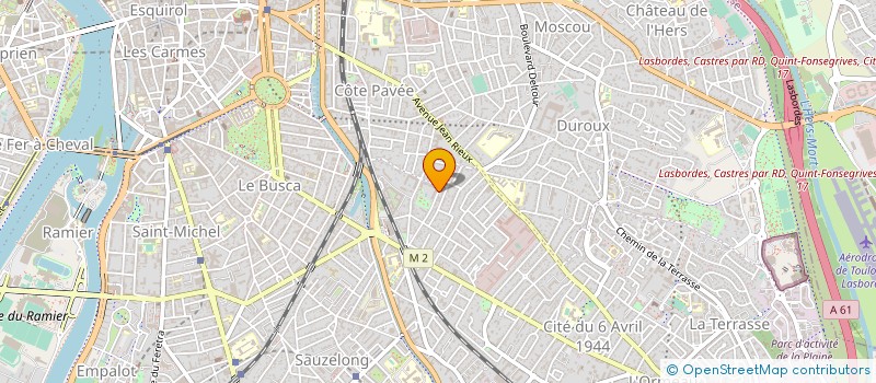 localisation de l'entreprise MONSIEUR PHILIPPE SCHAPIRA  TOULOUSE