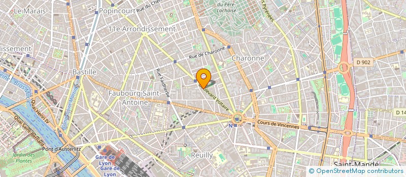 localisation de l'entreprise MONSIEUR PHILIPPE SCHEMBA  PARIS