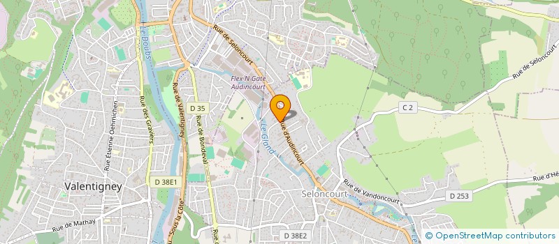 localisation de l'entreprise MONSIEUR PHILIPPE SCHILDKNECHT  SELONCOURT