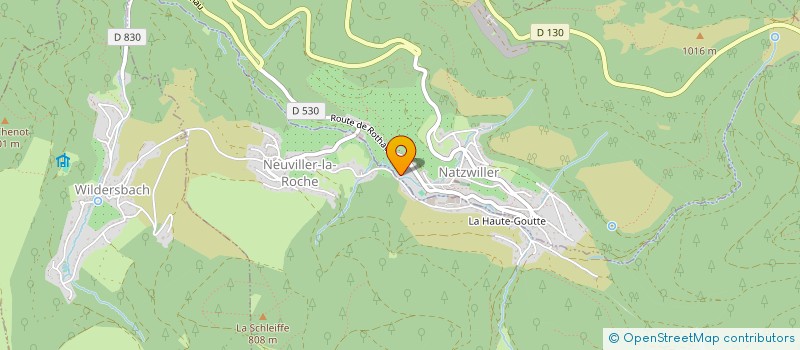 localisation de l'entreprise MONSIEUR PHILIPPE SCHILLINGER  BELLEFOSSE