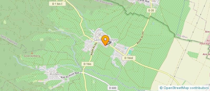 localisation de l'entreprise MONSIEUR PHILIPPE SCHMITT  SAINT-HIPPOLYTE