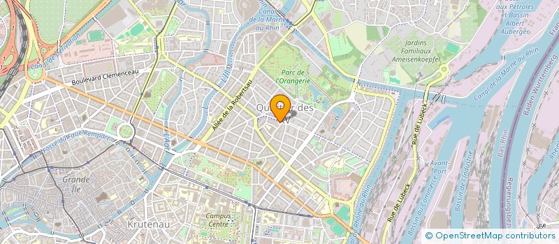 localisation de l'entreprise MONSIEUR PHILIPPE SCHNEIDER  STRASBOURG