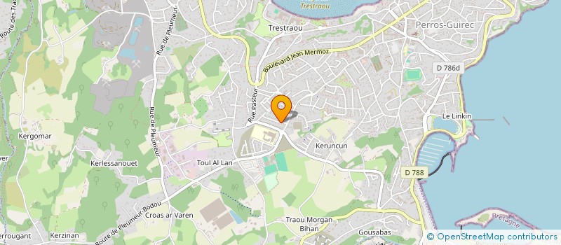 localisation de l'entreprise MONSIEUR PHILIPPE SCHNEPF  PERROS-GUIREC