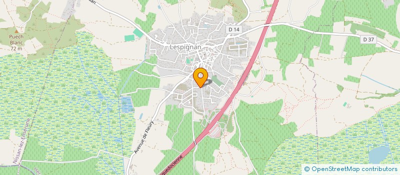 localisation de l'entreprise MONSIEUR PHILIPPE SCHOENDORF  LESPIGNAN