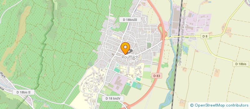 localisation de l'entreprise MONSIEUR PHILIPPE SCHOLASTIQUE  ROUFFACH