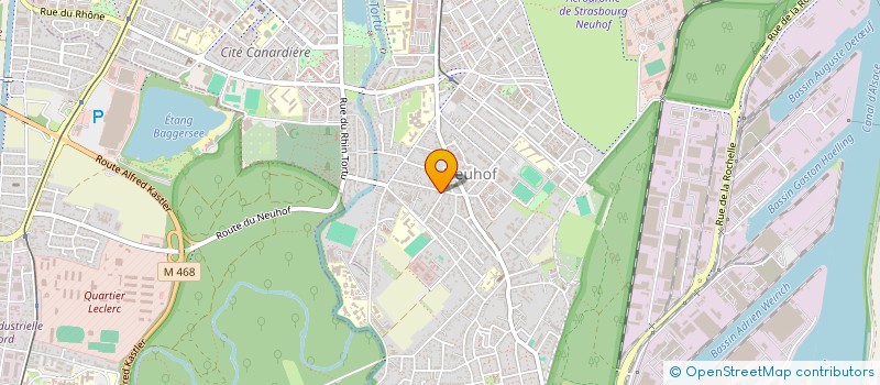 localisation de l'entreprise MONSIEUR PHILIPPE SCHWAB à STRASBOURG