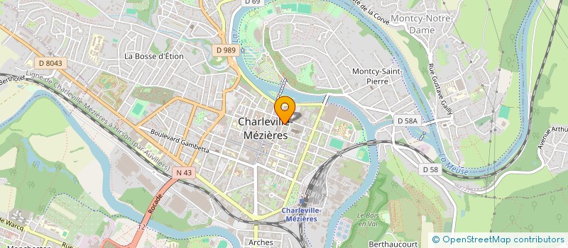 localisation de l'entreprise MONSIEUR PHILIPPE SCHWARTZ à CHARLEVILLE-MEZIERES
