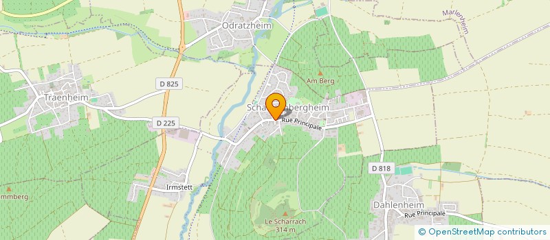 localisation de l'entreprise MONSIEUR PHILIPPE SCHWEER à CRASTATT