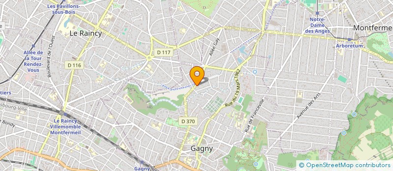 localisation de l'entreprise MONSIEUR PHILIPPE SCLAVON  GAGNY