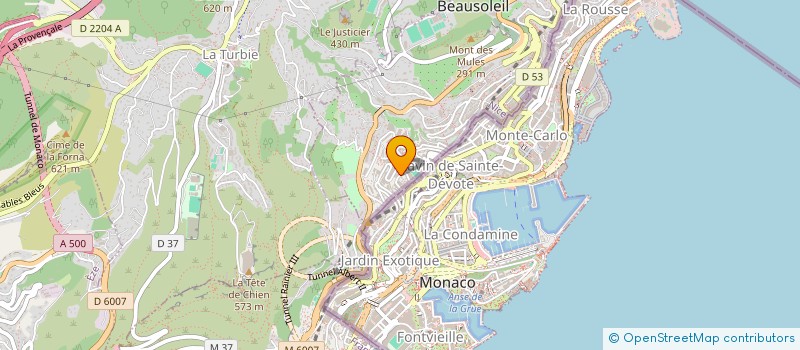 localisation de l'entreprise MONSIEUR PHILIPPE SCORPIONI à BEAUSOLEIL