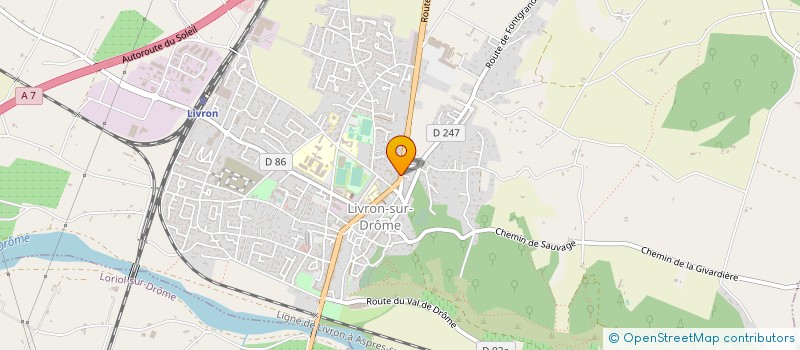 localisation de l'entreprise MONSIEUR PHILIPPE SEAUVE  LIVRON-SUR-DROME