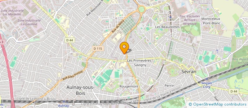 localisation de l'entreprise MONSIEUR PHILIPPE SEBERT à SEVRAN