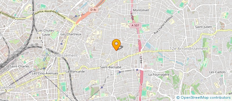 localisation de l'entreprise MONSIEUR PHILIPPE SECCHI à MARSEILLE